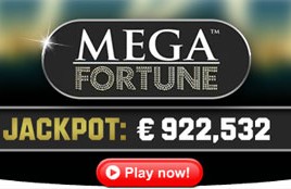 Mega fortune jackpot