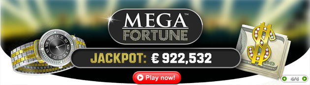 Mega fortune jackpot Mega fortune jackpot