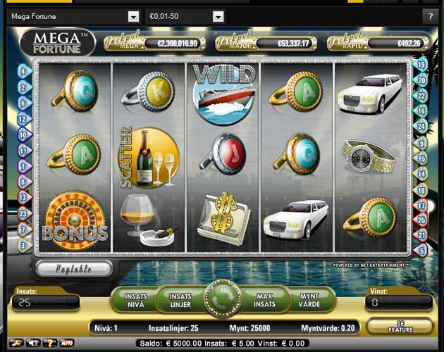 Mega Fortune Slot