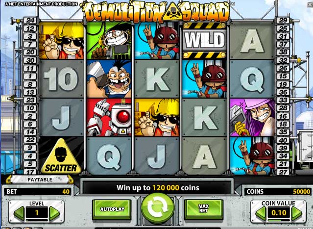 Demolition Squad slot