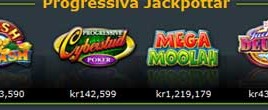 Progressiva jackpots Gaming Club just nu